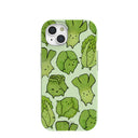 Sage Green Silly Cabbage iPhone 15 Case