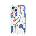 Electric Blue Silly Goose iPhone 14 Case