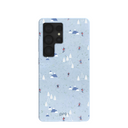Powder Blue Ski Pass Samsung Galaxy S25 Ultra Case