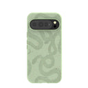 Sage Green Snaky Google Pixel 10 Pro XL Case