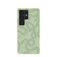 Sage Green Snaky Samsung Galaxy S25 Ultra Case