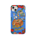 Electric Blue Soup Season iPhone 14 Plus Case