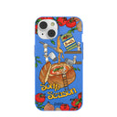 Electric Blue Soup Season iPhone 14 Case