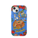 Electric Blue Soup Season iPhone 15 Case