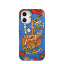Electric Blue Soup Season iPhone 16 Case