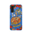 Electric Blue Soup Season Samsung Galaxy S21 Case