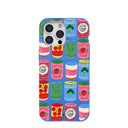 Electric Blue Soup Stories iPhone 15 Pro Max Case