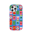 Electric Blue Soup Stories iPhone 15 Pro Case