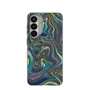 Black Space Waves Samsung Galaxy S26+(Plus) Case