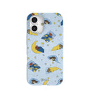 Powder Blue Starlight Sleep iPhone 16 Case