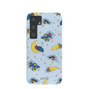 Powder Blue Starlight Sleep Samsung Galaxy S24 Case