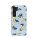 Powder Blue Starlight Sleep Samsung Galaxy S25 Case