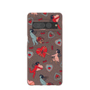 Chocolate Brown Strawberry Cupid Google Pixel 7 Pro Case