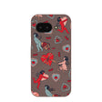 Chocolate Brown Strawberry Cupid Google Pixel 9a Case