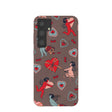 Chocolate Brown Strawberry Cupid Samsung Galaxy S24+(Plus) Case