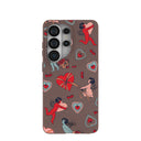 Chocolate Brown Strawberry Cupid Samsung Galaxy S26 Ultra Case