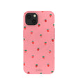 Bubblegum Pink Summer Berries iPhone 13 Case