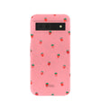 Bubblegum Pink Summer Berries Google Pixel 8a Case