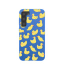 Electric Blue Sunny Ducklings Samsung Galaxy S23+(Plus) Case