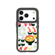 Clear Sushi Night iPhone 17 Pro Case With Noir Ridge (MagSafe included)