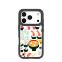 Clear Sushi Night iPhone 17 Pro Case With Noir Ridge (MagSafe included)