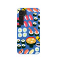 Electric Blue Sushi Night Samsung Galaxy S25 Case