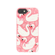Bubblegum Pink Swan Garden iPhone 6/6s/7/8/SE Case