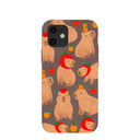 Chocolate Brown Sweet Capybaras iPhone 12/ iPhone 12 Pro Case