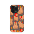 Chocolate Brown Sweet Capybaras iPhone 13 Pro Case