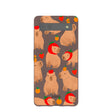 Chocolate Brown Sweet Capybaras Google Pixel 6a Case