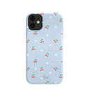 Powder Blue Sweet Cherries iPhone 11 Case