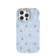 Powder Blue Sweet Cherries iPhone 15 Pro Case