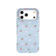Powder Blue Sweet Cherries iPhone 17 Pro Max Case