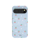 Powder Blue Sweet Cherries Google Pixel 10/10 Pro Case