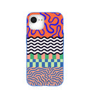 Electric Blue Tangerine Mix iPhone 16e/17e Case