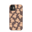 Chocolate Brown Teddy Love iPhone 11 Case