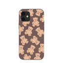 Chocolate Brown Teddy Love iPhone 12 Mini Case
