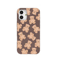 Chocolate Brown Teddy Love iPhone 16 Plus Case