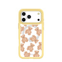 Clear Teddy Love iPhone 17 Pro Max Case With Sunbeam Ridge (MagSafe included)
