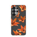 Black Tiger Lily Samsung Galaxy S26 Ultra Case