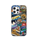 Black Trail Stickers iPhone 16 Pro Max Case