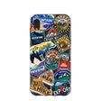 Black Trail Stickers iPhone XR Case