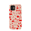 Seashell True North Red iPhone 12/ iPhone 12 Pro Case