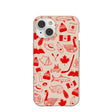 Seashell True North Red iPhone 14 Case