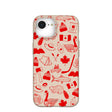 Seashell True North Red iPhone 16e/17e Case