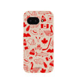 Seashell True North Red Google Pixel 9a Case