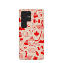 Seashell True North Red Samsung Galaxy S25 Ultra Case