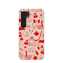 Seashell True North Red Samsung Galaxy S25 Case