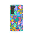 Electric Blue Underwater Blooms Samsung Galaxy S24+(Plus) Case