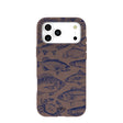 Chocolate Brown Vintage Catch iPhone 17 Pro Max Case